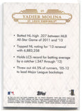 2014 Yadier Molina Topps Tribute #49 St. Louis Cardinals