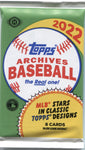 2022 Topps Archives Baseball Hobby, Pack