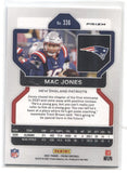 2021 Mac Jones Panini Prizm RED WHITE & BLUE ROOKIE RC #336 New England Patriots