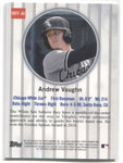 2019 Andrew Vaughn Bowman's Best 1999 FRANCHISE FAVORITES ATOMIC REFRACTOR #99FF-AV Chicago White Sox