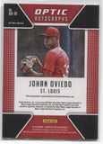 2018 Johan Oviedo Donruss Optic AUTO AUTOGRAPH #OA-JO St. Louis Cardinals