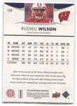 2012 Russell Wilson Upper Deck STAR ROOKIE RC #134 Seattle Seahawks 6
