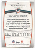 2012 Ryan Tannehill Topps Platinum RETAIL ORANGE REFRACTOR ROOKIE RC #110 Miami Dolphins