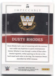2022 The American Dream Dusty Rhodes Panini WWE Impeccable SILVER 35/49 #29 WWE Legends HOF