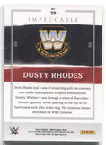 2022 The American Dream Dusty Rhodes Panini WWE Impeccable SILVER 35/49 #29 WWE Legends HOF