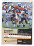 1995 Terrell Davis Upper Deck SP ROOKIE RC #130 Denver Broncos HOF 2