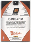2018-19 DeAndre Ayton Donruss Optic HOLO SILVER THE ROOKIES ROOKIE RC #1 Phoenix Suns 35