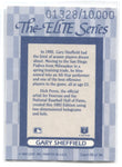1993 Gary Sheffield Donruss THE ELITE SERIES 01328/10000 #28 San Diego Padres