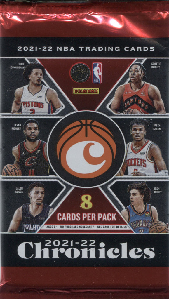 Panini 2021-22 NBA Chronicles Basketball Blaster Box Trading Cards