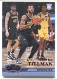2020-21 Xavier Tillman Chronicles PLATES AND PATCHES RED ROOKIE 078/149 #318 Memphis Grizzlies