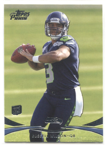 2012 Russell Wilson Topps Prime ROOKIE RC #78 Seattle Seahawks 4