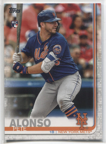 2019 Pete Alonso Topps Series 2 ROOKIE RC #475 New York Mets 2