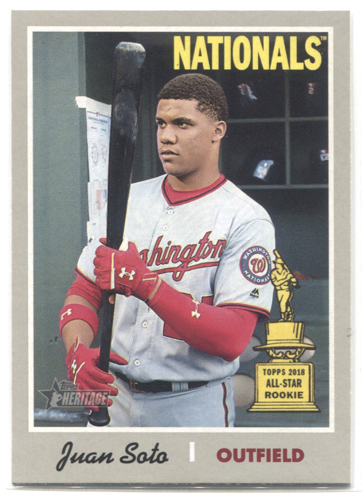 JUAN SOTO WASHINGTON NATIONALS 2019 MLB TOPPS ALL-STAR ROOKIE