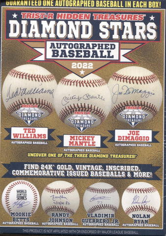 2022 TriStar Diamond Stars Autographed Baseball Edition, Box
