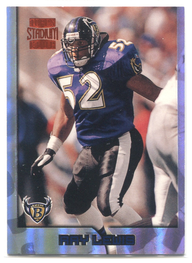 Ray Lewis 1996 Scoreboard #BR7 Baltimore Ravens Rookie