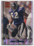 1996 Ray Lewis Topps Stadium Club ROOKIE RC #351 Baltimore Ravens HOF 5