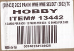 2022 Panini Select WWE Hobby, 12 Box Case