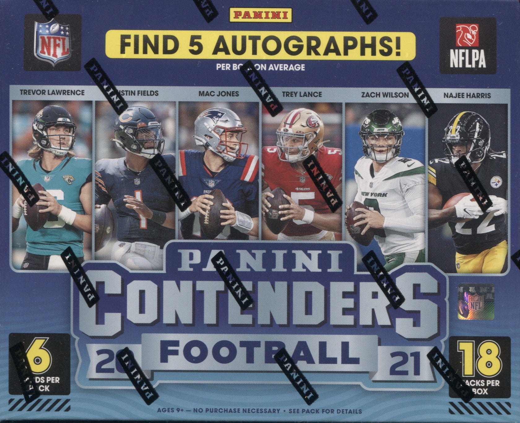 2016 Panini Contenders Football Hobby 12-Box Case