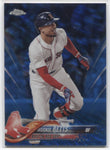 2018 Mookie Betts Topps Chrome BLUE WAVE REFRACTOR 44/75 #183 Boston Red Sox