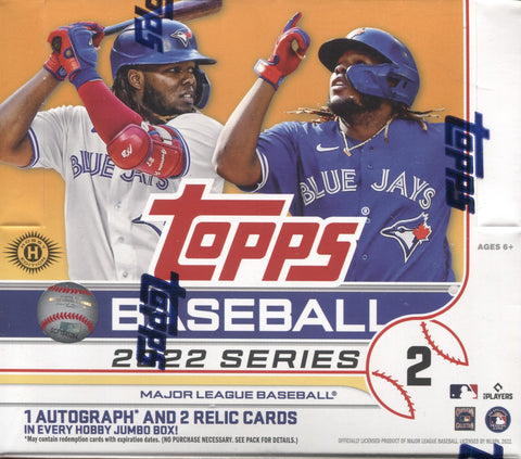 2022 Topps Series 2 Baseball Jumbo, Box