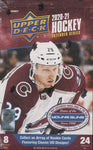 2020-21 Upper Deck Extended Series Hobby Hockey, Box