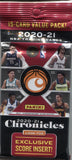 2020-21 Panini Chronicles Basketball, Jumbo Value Fat Pack