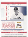 2013 Nick Castellanos Panini USA Baseball Champions CERTIFIED LEGENDS DIE CUT 164/699 #9 Philadelphia Phillies