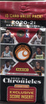 2020-21 Panini Chronicles Basketball, Jumbo Value Fat Pack Box