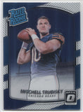 2017 Mitchell Trubisky Donruss Optic RATED ROOKIE RC #178 Chicago Bears