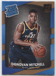 2017-18 Donovan Mitchell Donruss RATED ROOKIE RC #188 Utah Jazz 4