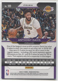 2020-21 Anthony Davis Panini Prizm FB #109 Los Angeles Lakers