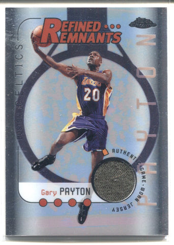 2004-05 Gary Payton Topps Chrome REFINED RELICS JERSEY 013/500 #RR-GP Boston Celtics