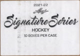 2021-22 Leaf Signature Series Hockey, 10 Box Case