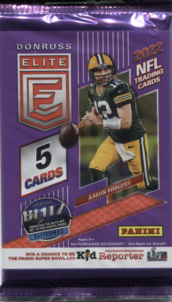 2021 Panini Donruss Elite NFL Football Trading Cards Blaster Box- 20 Cards  - Find Green Parallels 