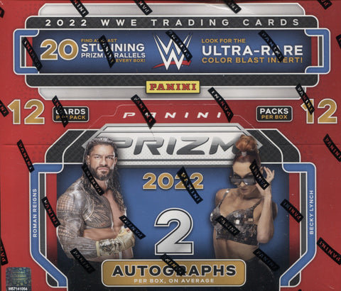 2022 Panini Prizm WWE Hobby, Box