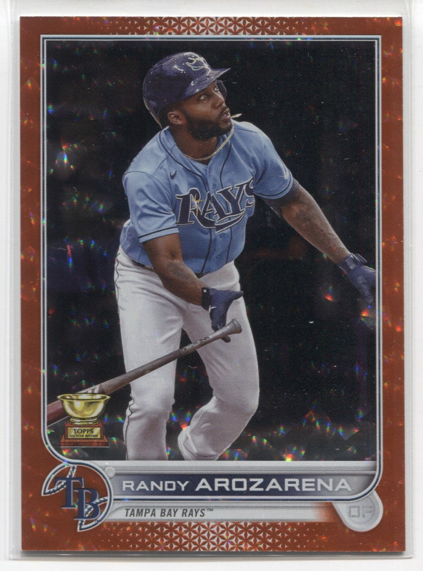 Randy Arozarena Tampa Bay Rays 25th Anniversary Light Blue Jersey