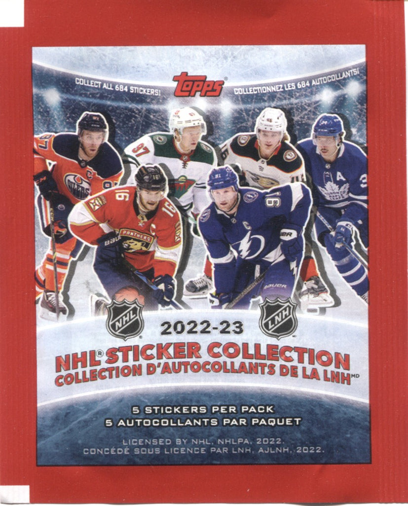 2022-23 Topps NHL Stickers OR Albums (Hobby)