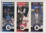1996-97 Kobe Bryant Jermaine O'Neal Upper Deck ROOKIE RC Kevin Garnett Los Angeles Lakers HOF 6