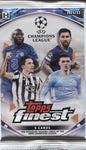 2021-22 Topps Finest UEFA Champions League Soccer Hobby, Pack