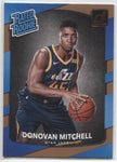 2017-18 Donovan Mitchell Donruss RATED ROOKIE RC #188 Utah Jazz 6
