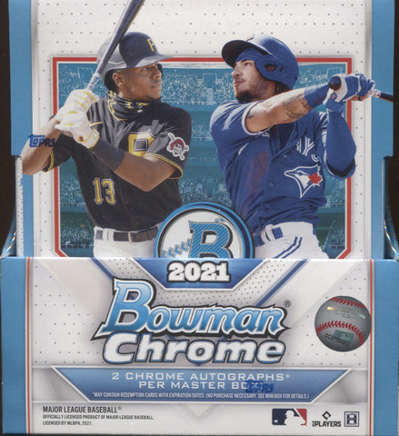 2021 Bowman Chrome Baseball Hobby, Box