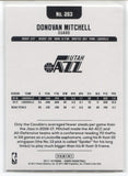 2017-18 Donovan Mitchell Panini Hoops ROOKIE RC #263 Utah Jazz 4