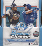 2021 Bowman Chrome Hobby Baseball, 12 Box Case