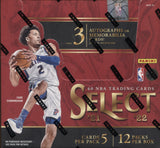 2021-22 Panini Select Basketball Hobby, Box