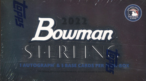 2022 Bowman Sterling Baseball Hobby, Mini-Box