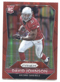 2015 David Johnson Panini Prizm RED ROOKIE RC #224 Arizona Cardinals