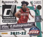 2021-22 Panini Donruss Choice Basketball, Box