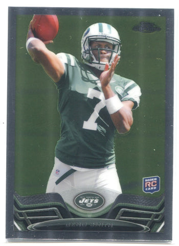 2013 Geno Smith Topps Chrome ROOKIE RC #21 New York Jets 14