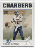 2004 Philip Rivers Topps ROOKIE RC #375 San Diego Chargers 4