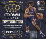 *LAST CASE* 2021-22 Panini Crown Royale Hobby Basketball, 16 Box Case